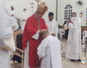 Diocese de Rio Branco Celebra a Ordenação Diaconal do Seminarista Elissandro Morais 