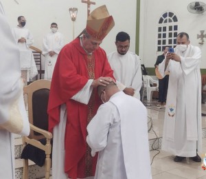 Diocese de Rio Branco Celebra a Ordenação Diaconal do Seminarista Elissandro Morais 