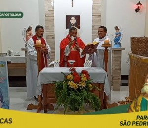 Paróquia São Pedro Apóstolo realiza festa em honra a seu padroeiro